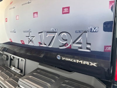 2026 Toyota Tundra i-FORCE MAX Tundra 1794 Edition
