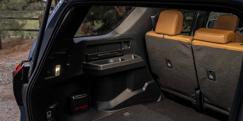 2025 Toyota 4Runner Rear Seats